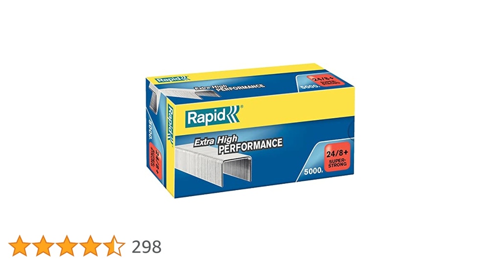 GRAPAS SUPER STRONG RAPID 24/8+ CAJA 1.000 UDS