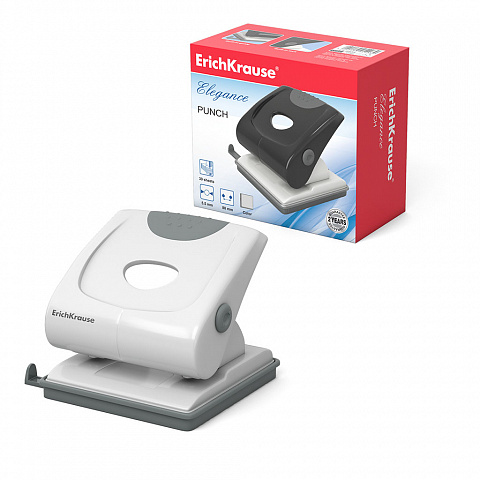 TALADRO ERICHKRAUSE ELEGANCE CLASSIC 2 AGUJEROS 30 HOJAS GRIS