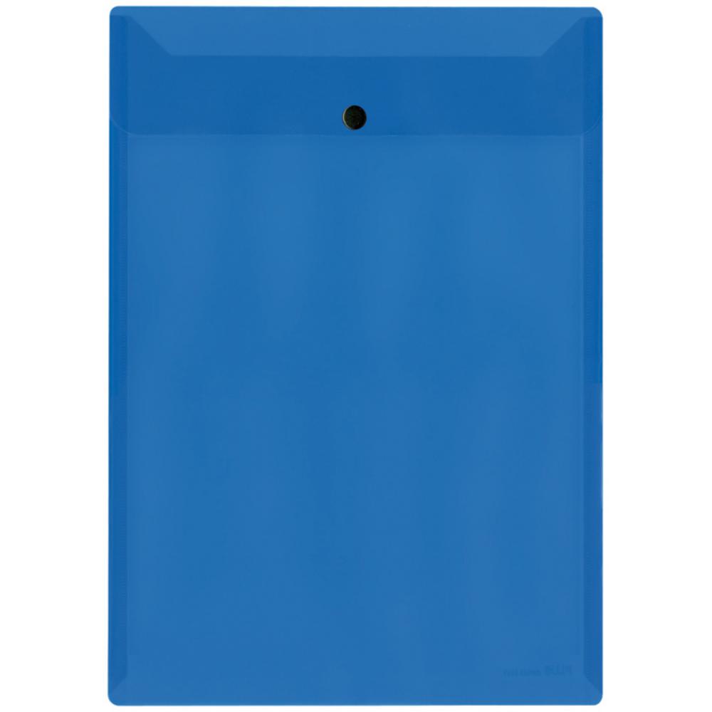 SOBRE BROCHE PLUS PP A4 NATURAL AZUL