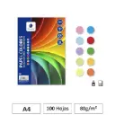 PAPEL A4 80G GOLDEN 100 HOJAS COLORES SURTIDOS 