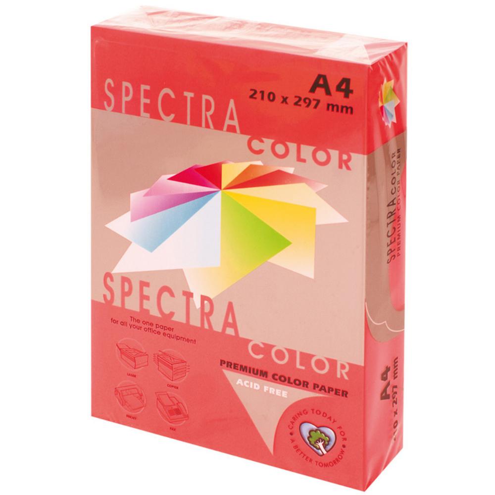 PAPEL A4 80G 500 HOJAS COLOR ROJO