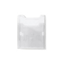 SOPORTE MURAL OFFICE A4 VERTICAL 1 COMPARTIMENTO TRANSPARENTE