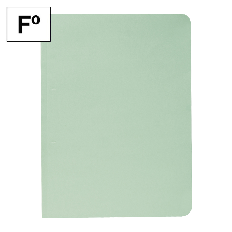 SUBCARPETA PLUS FOLIO 200G VERDE CLARO