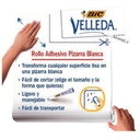 PIZARRA BLANCA EN ROLLO ADHESIVO VELLEDA 0,45X0,5M BIC
