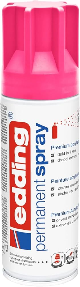 SPRAY EDDING 5200 PINTURA ACRÍLICA ROSA
