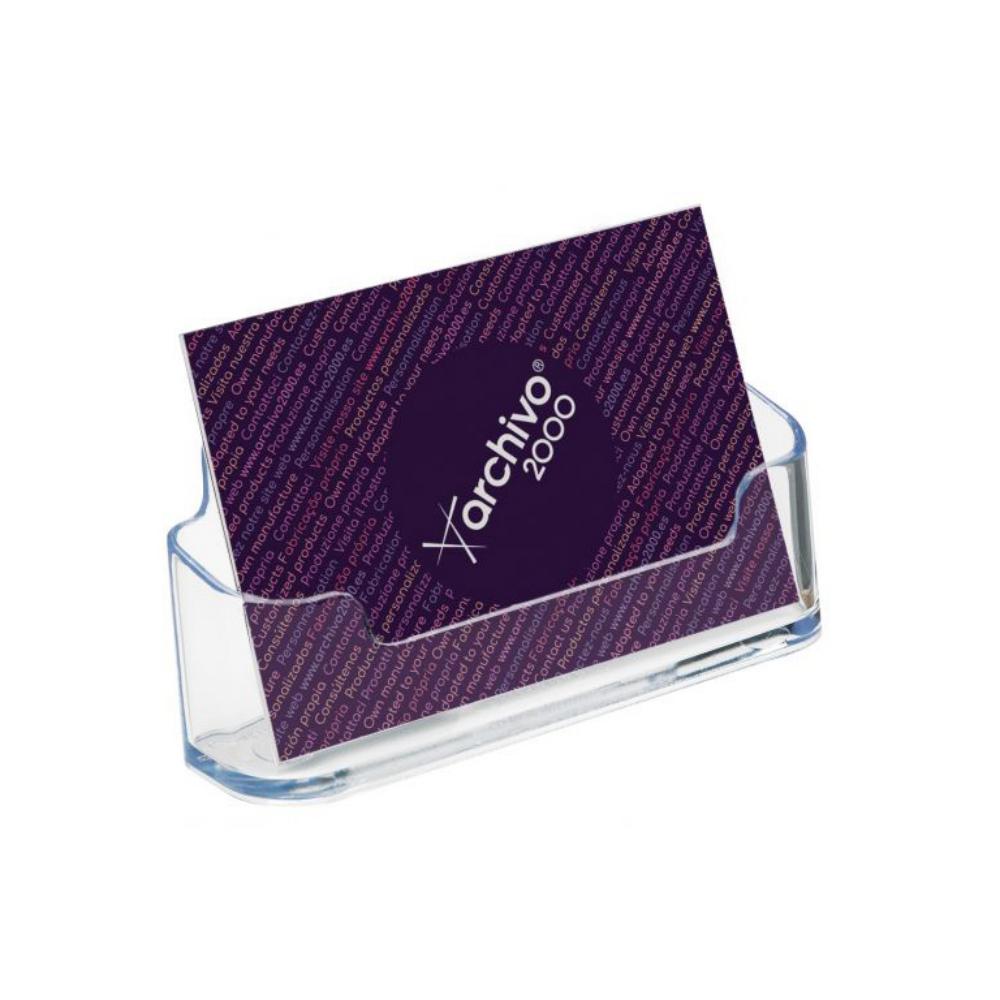 PORTATARJETAS SOBREMESA ARCHIVO 2000 HORIZONTAL 1 COMPARTIMENTO