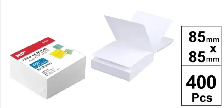 TACO NOTAS BLANCAS 9X9MM