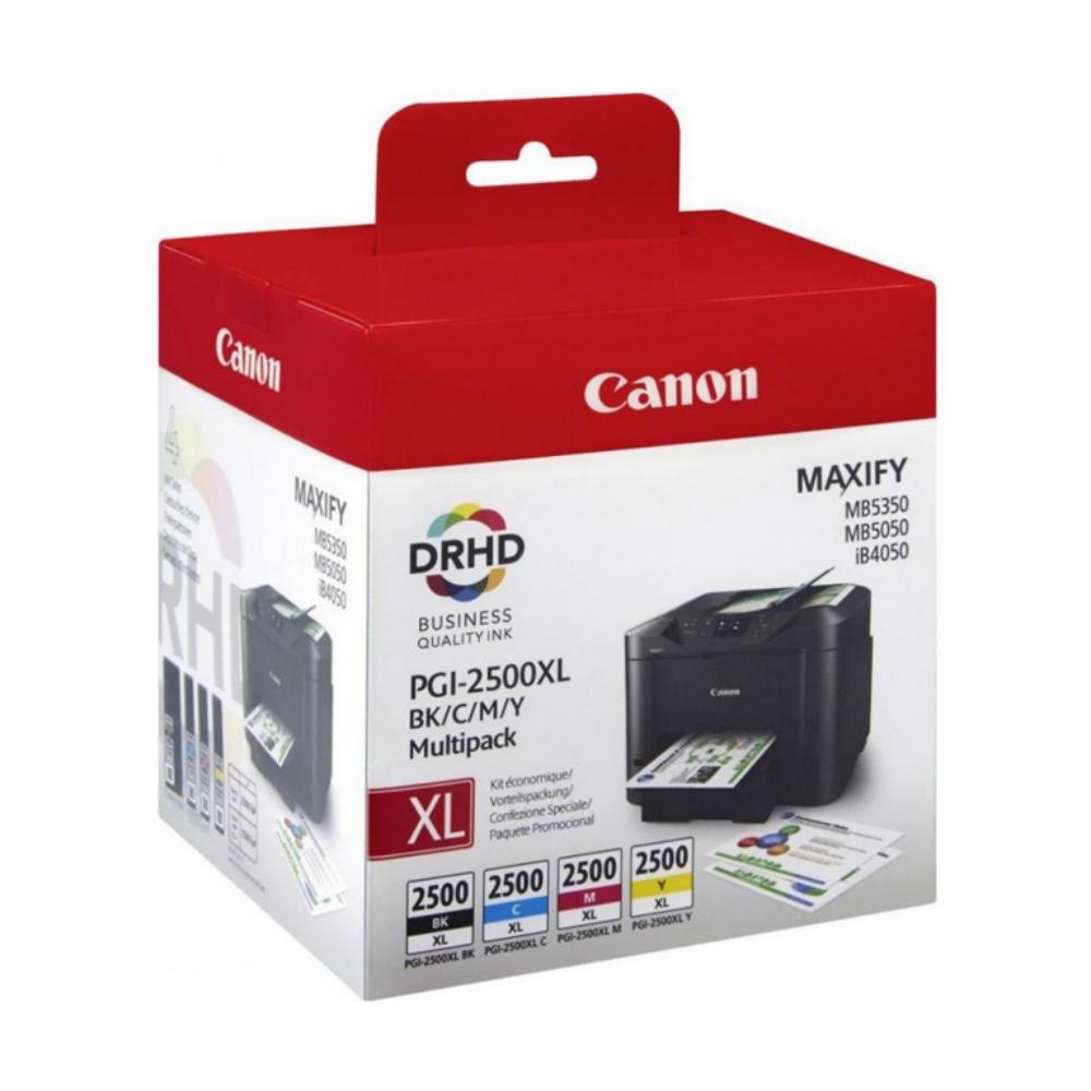 CARTUCHO CANON PGI2500XL BK/C/M/Y PACK4