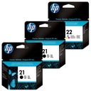 CARTUCHO HP 21+21+22 SA400AE PACK 3UD