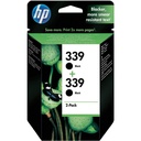 CARTUCHO HP 339 NEGRO PACK 2UDS