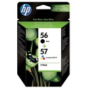 CARTUCHO HP 56+57 COLOR PACK 2UDS