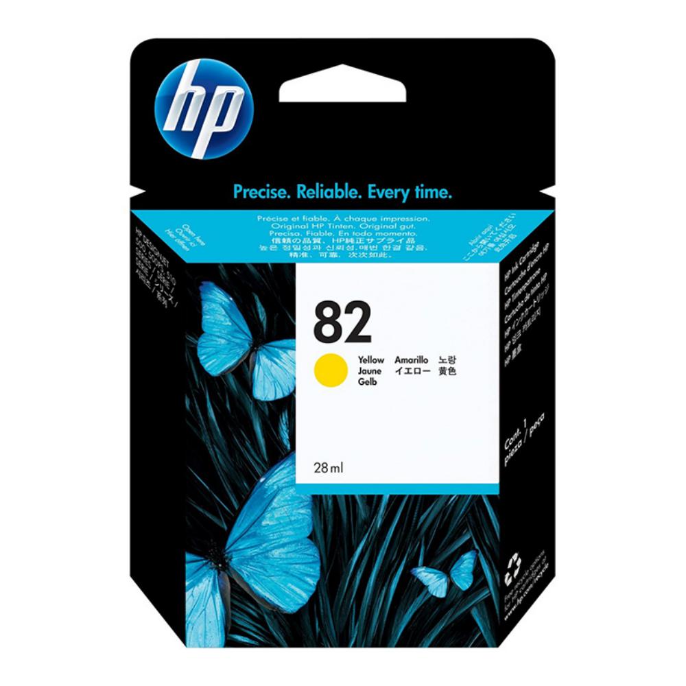 CARTUCHO HP 82 CH568A AMARILLO