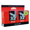 CARTUCHO LEXMARK 32/2 80D2956 NEGRO *