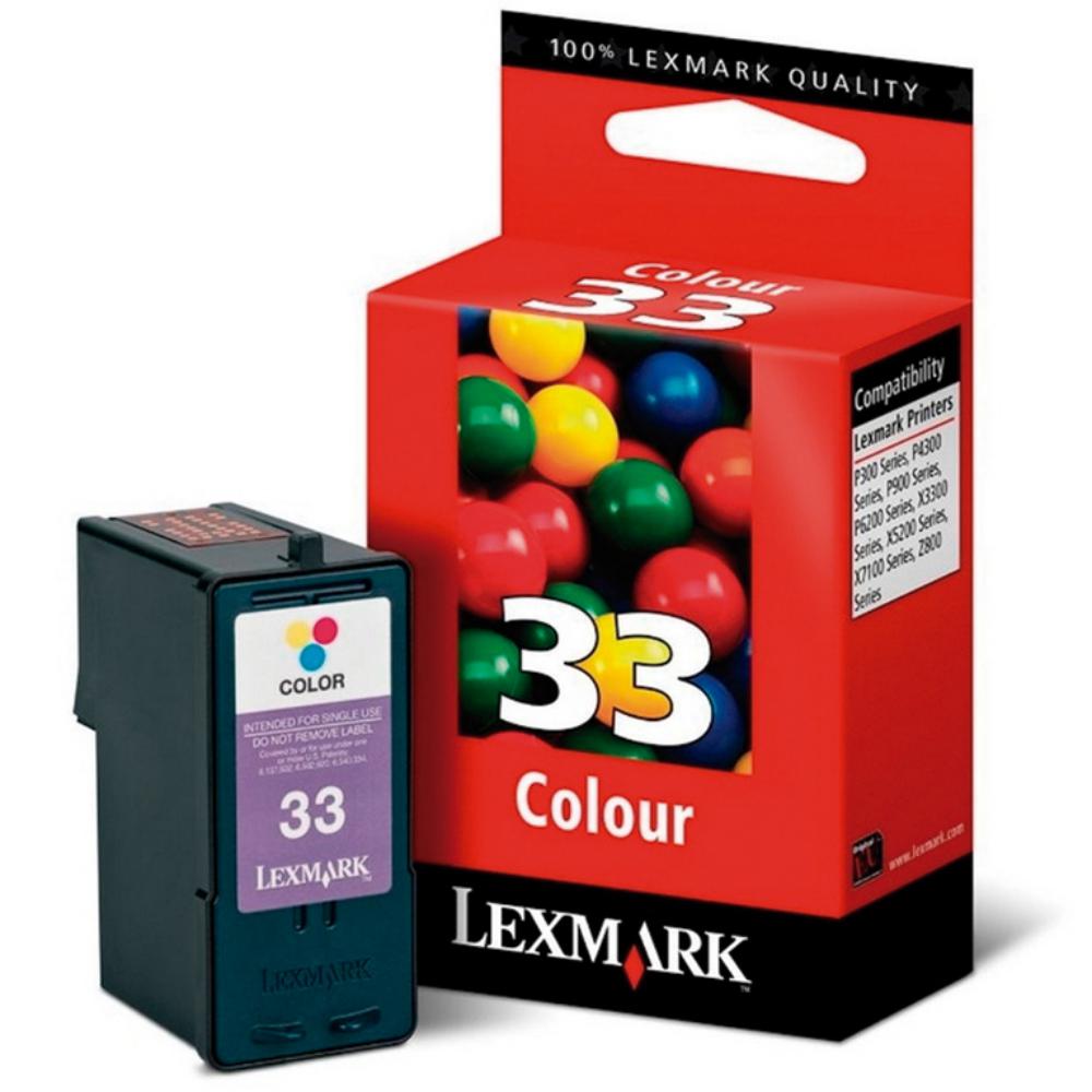 CARTUCHO LEXMARK 33 18CX033E COLOR *