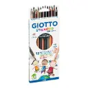 LAPICES GIOTTO STILNOVO SKIN TONES 12 TONOS PIEL
