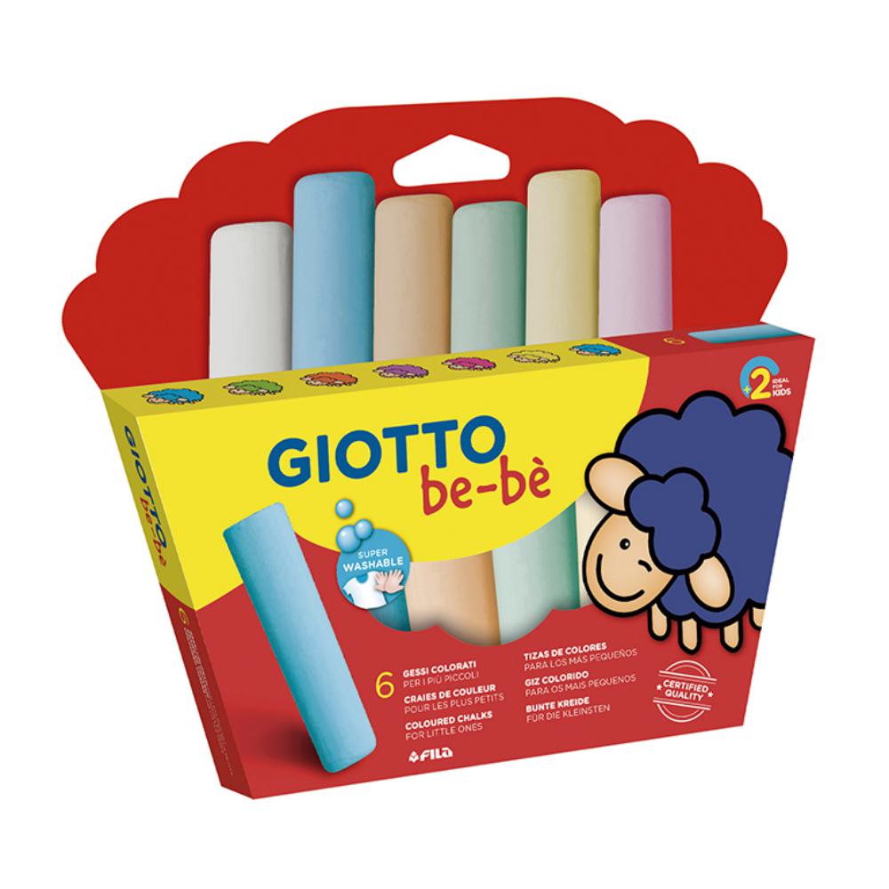 SUPER TIZAS GIOTTO BEBE ESTUCHE 6 UNIDADES