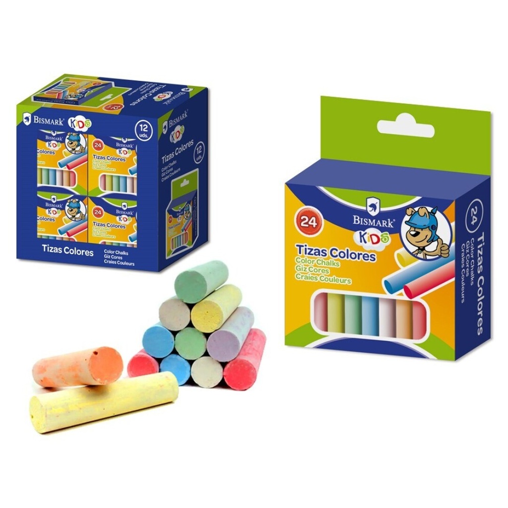 TIZAS DE COLORES BISMARK KIDS 