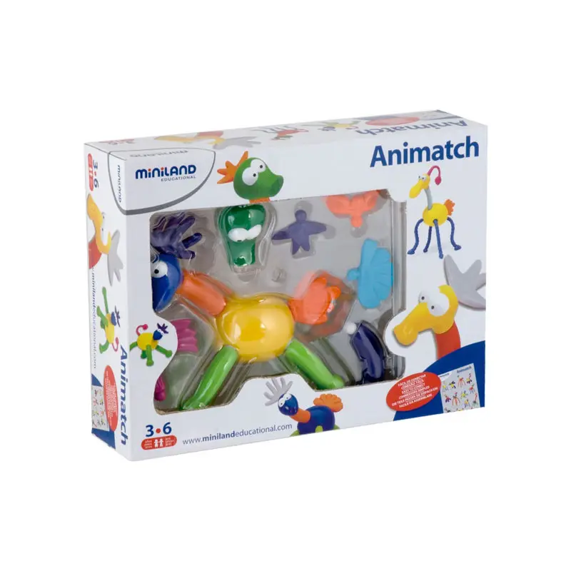 JUEGO DE CONSTRUCCIÓN ANIMATCH 31 PIEZAS