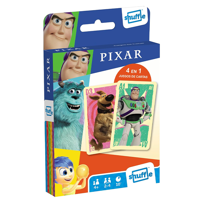 BARAJA INFANTIL PIXAR CLASSIC (JUEGO DE CARTAS PARA NIÑOS)