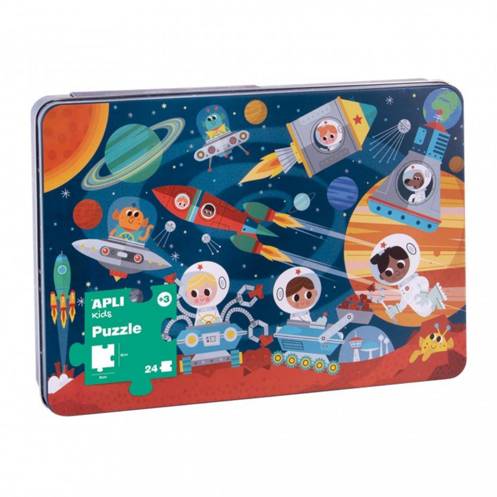 JUEGO APLI PUZZLE ESPACIO 24 PIEZAS