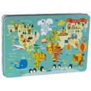 JUEGO APLI PUZZLE MAPAMUNDI 24 PIEZAS DISEÑO