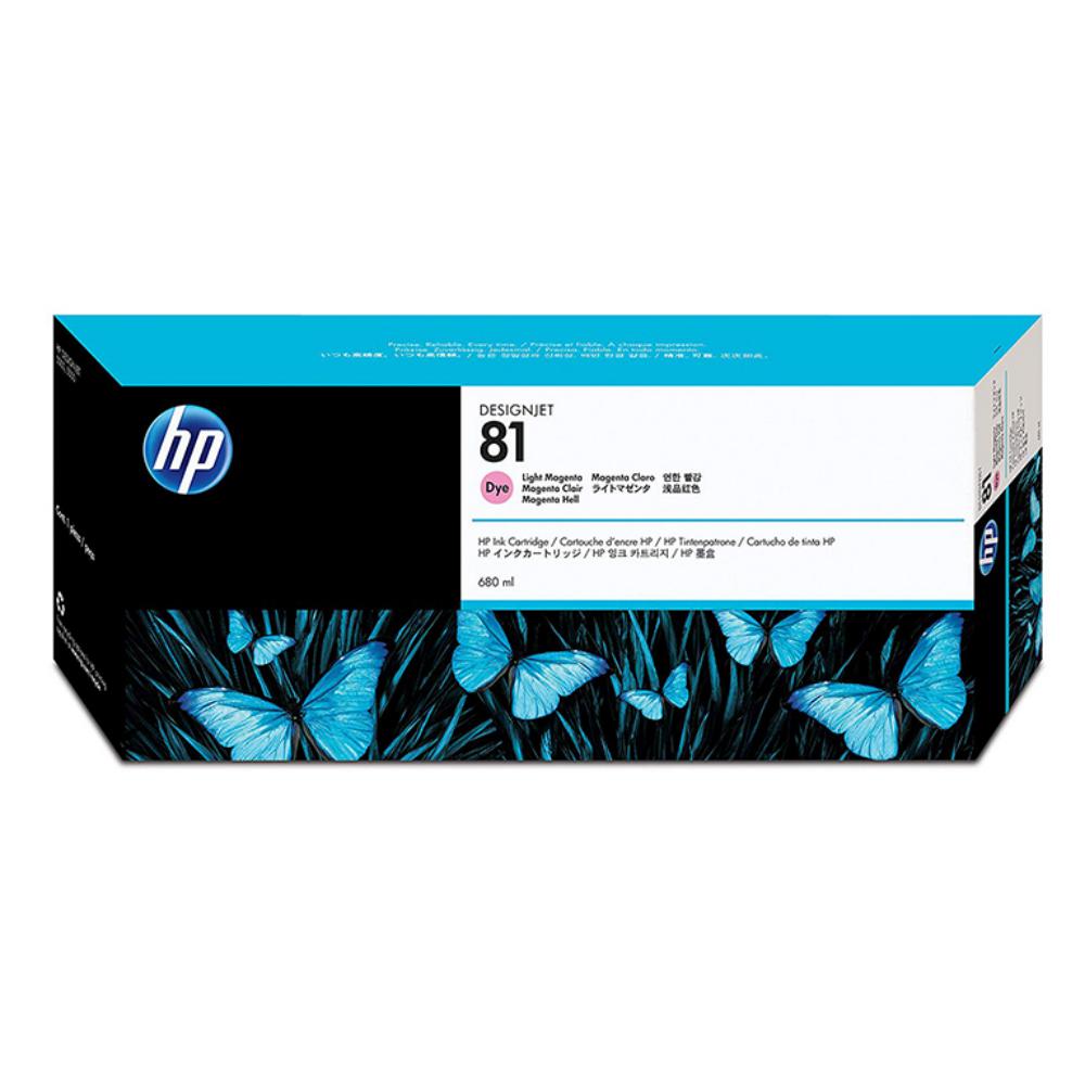 HP DESIGNJET 5000/5500  CARTUCHO MAGENTA CLARO Nº81, 680ML. TINTA PARA INTERIOR.