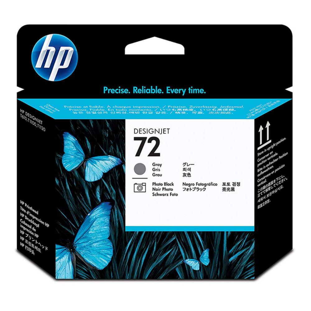 HP DESIGNJET T610/1100 CABEZAL GRIS Y NEGRO FOTOGRAFICO Nº72