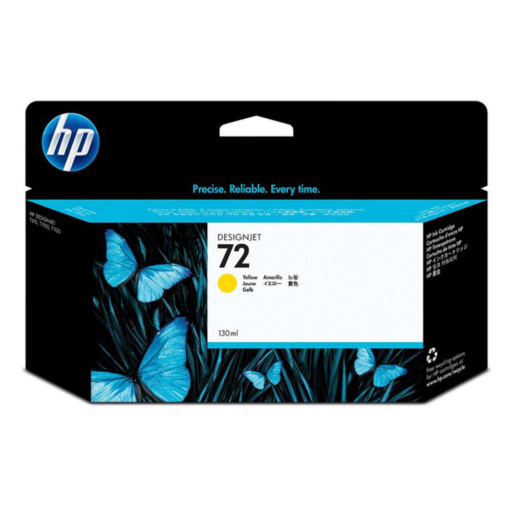 HP DESIGNJET T610/1100 CARTUCHO AMARILLO Nº72 (130ML)