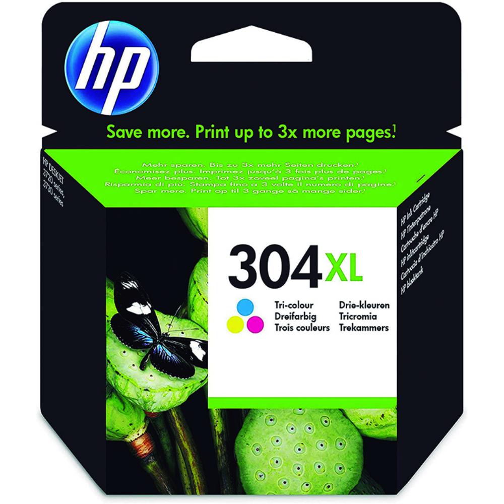 HP DESKJET 3720 / ENVY 5030 CARTUCHO HP Nº304XL TRI-COLOR