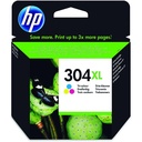 HP DESKJET 3720 / ENVY 5030 CARTUCHO HP Nº304XL TRI-COLOR