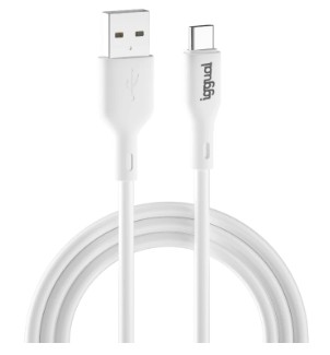CABLE USB-A A USB-C 100 CM BLANCO