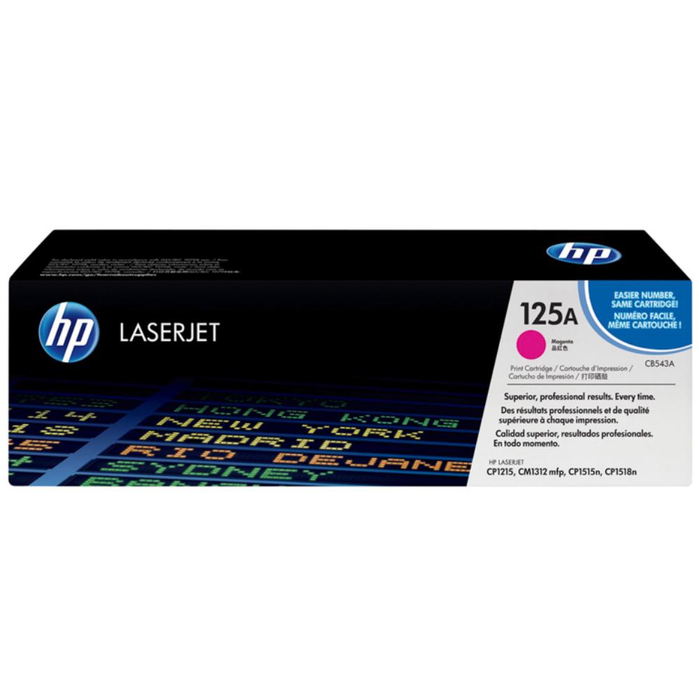 HP LASERJET CP1210/1215/1510/1515/1518NI,CM1312 TONER MAGENTA CON COLORSPHERE Nº125A