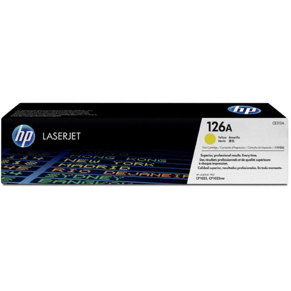 HP LASERJET PRO 100 CP/1025NW/1025/1020 TONER AMARILLO 126A