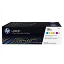 HP Nº131A PACK 3 TONER CIAN/MAGENTA/AMARILLO