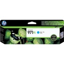 HP OFFICEJET PRO X451/476/551 CARTUCHO CIAN Nº971XL