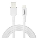 CABLE USB-A A MICRO-USB 1 METRO BLANCO