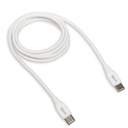 CABLE USB-C A USB-C 1 METRO BLANCO Q3.0 3A