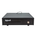 CAJÓN PORTAMONEDAS IGGUAL IRON-15 37CM 4+8 NEGRO