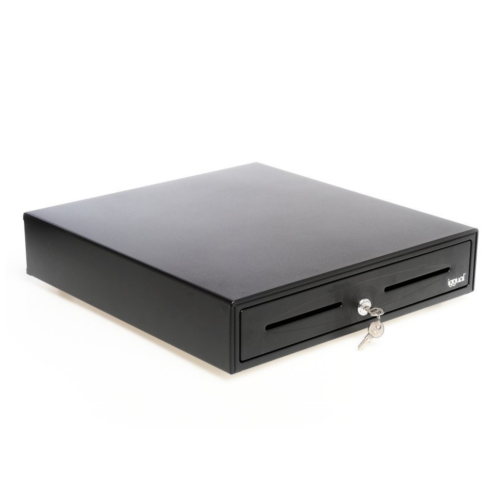 CAJÓN PORTAMONEDAS IGGUAL IRON-70 5+8 NEGRO