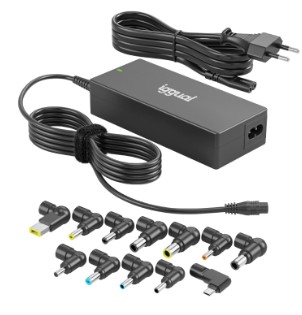 CARGADOR UNIVERSAL IGGUAL CUA-C-12T-90W