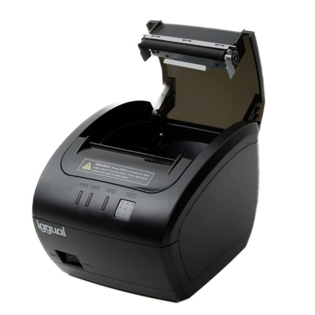 IMPRESORA TÉRMICA TP EASY 80 USB+RJ11 NEGRA IGGUAL 
