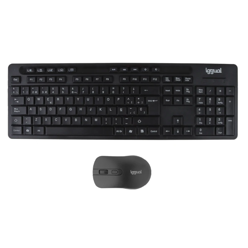 KIT TECLADO Y RATÓN INALÁMBRICO WMK-BUSINESS2 IGGUAL 
