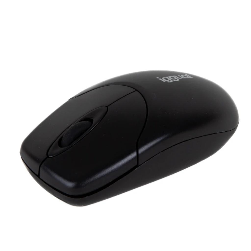 RATÓN INALÁMBRICO WOM-BASIC2-1000DPI IGGUAL NEGRO