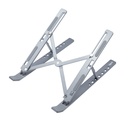 SOPORTE ELEVADOR PLEGABLE PORTÁTIL 17" GRIS - IGGUAL 
