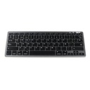 TECLADO BLUETOOTH SLIM IGGUAL TKL-BT NEGRO 2 CANALES