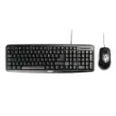 KIT TECLADO Y RATÓN COM-CK-BASIC NEGRO IGGUAL 
