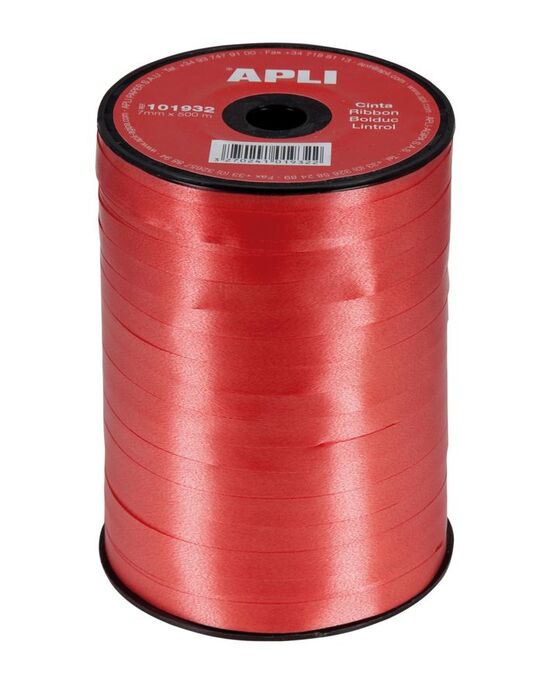 CINTA REGALO ROJA 7MM×400 M