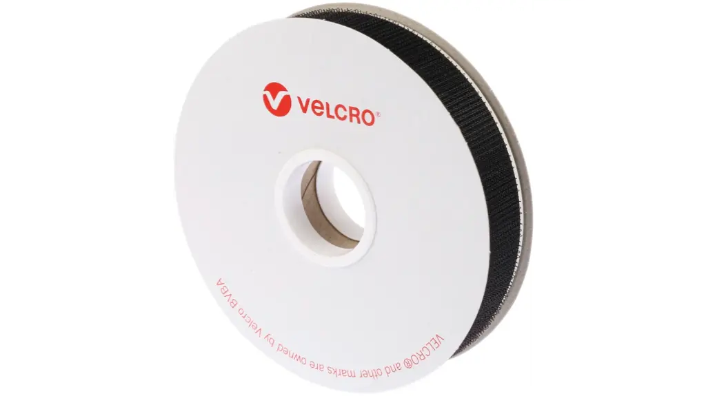 VELCRO ADHESIVO GANCHO BLANCO ROLLO