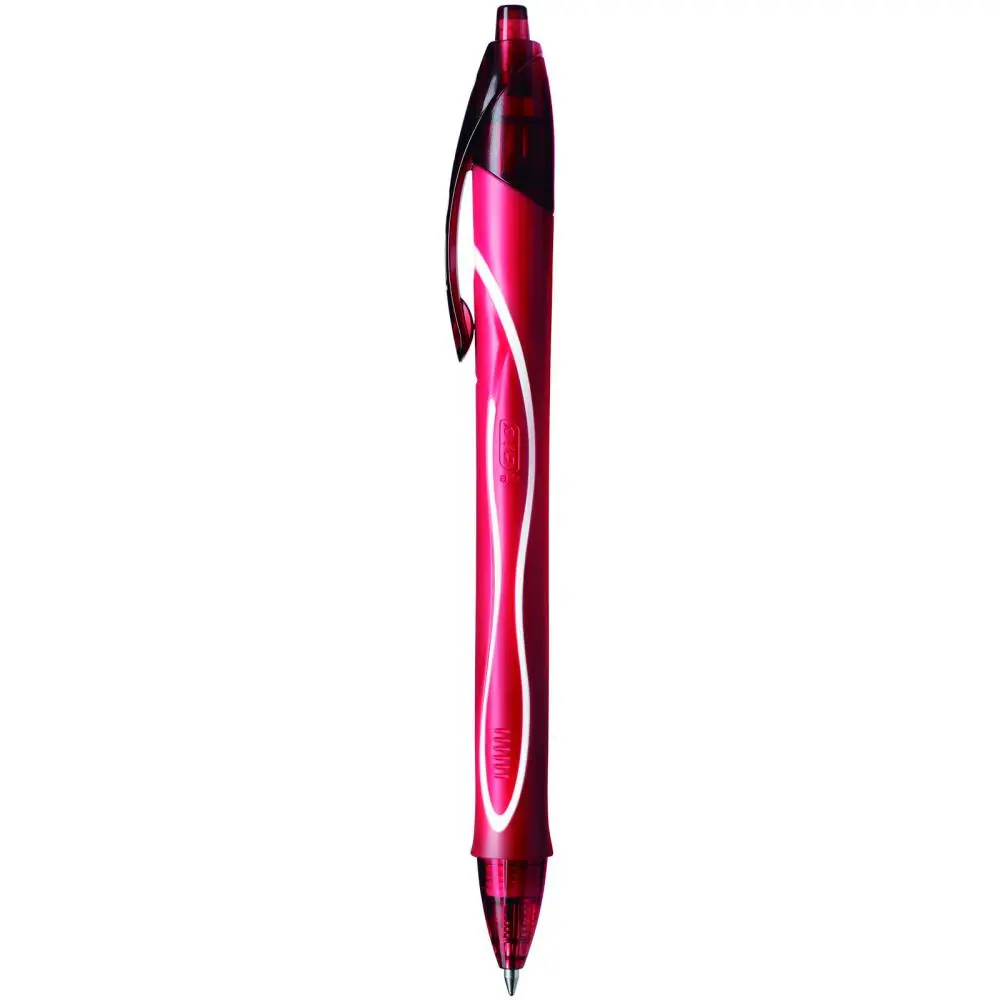 BOLÍGRAFO BIC GELOCITY QUICK DRY ROJO 