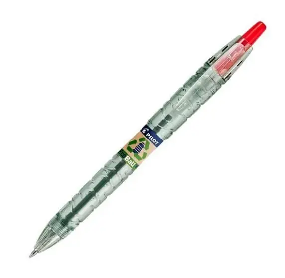BOLÍGRAFO PILOT ECOBALL B2P ROJO
